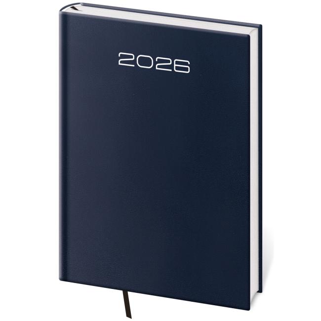 Diár Old Karachi týždenný B5 17x24 cm modrý 2026