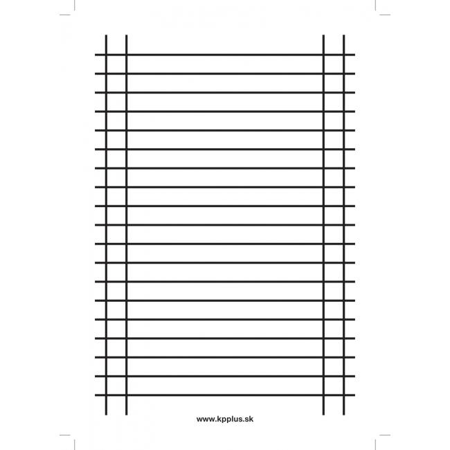 Písacia podložka papierová lakovaná A4