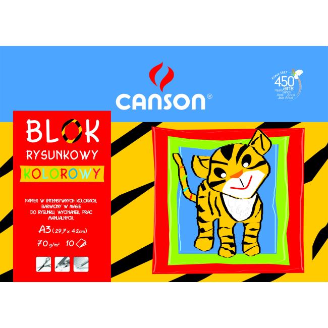 [XX666120] Farebný papier A3, mix 10 farieb, 80g ’Škola’