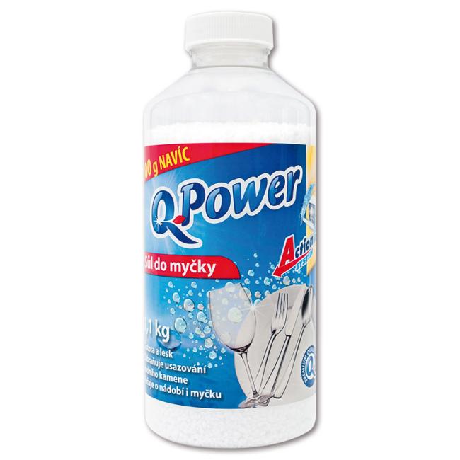 Q-Power soľ do umývačky riadu 1,1 kg (Contracted)