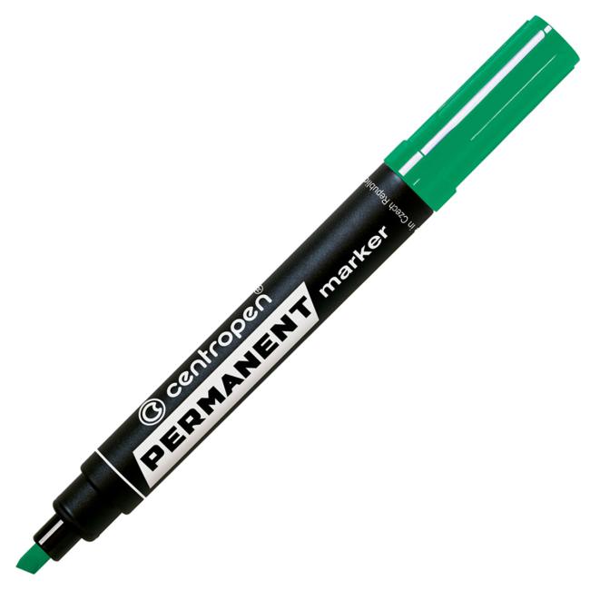 [CE857640-C] Permanentný popisovač Centropen 8576 zelený (Contracted)