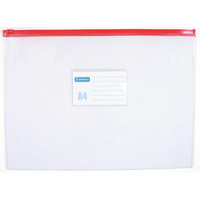 Plastový obal A4 so zipsom DONAU