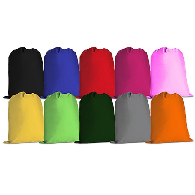 [DO377499] Vrecko na prezuvky DONAU jednofarebné, mix 10 farieb, 20 ks
