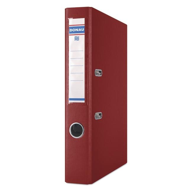 [DO395005] Zakladač pákový DONAU Master, kartón a fólia, A4/50 mm, bordový