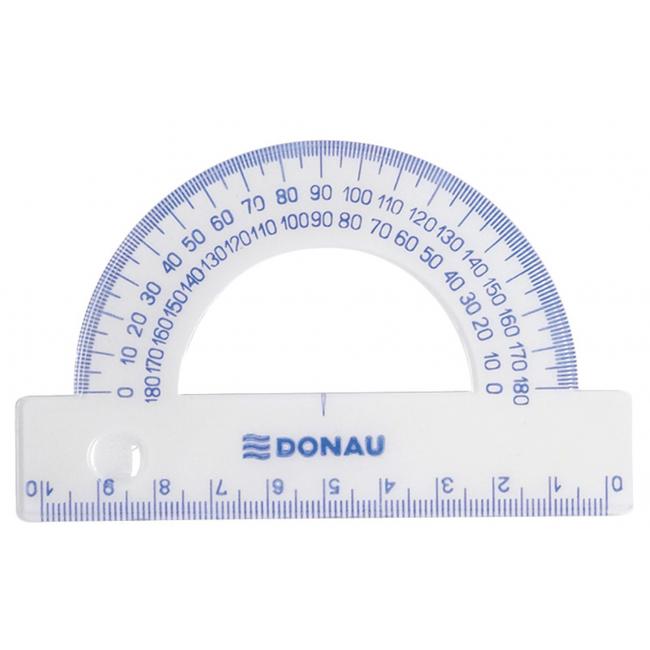 [DO707100] Uhlomer plastový DONAU 10cm, 180 stupňov