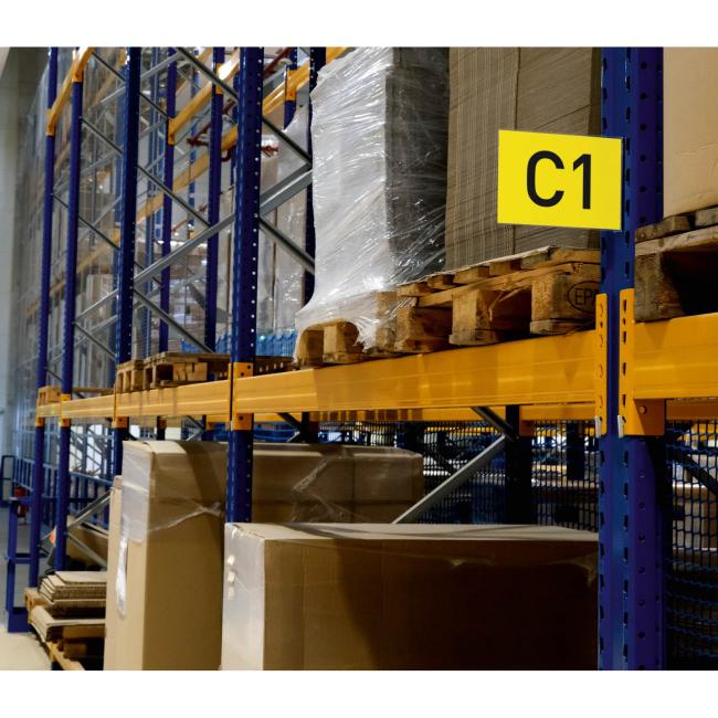 [DU187319] Magnetické značenie uličky A5, na šírku, transparentné Magnetické značenie uličky