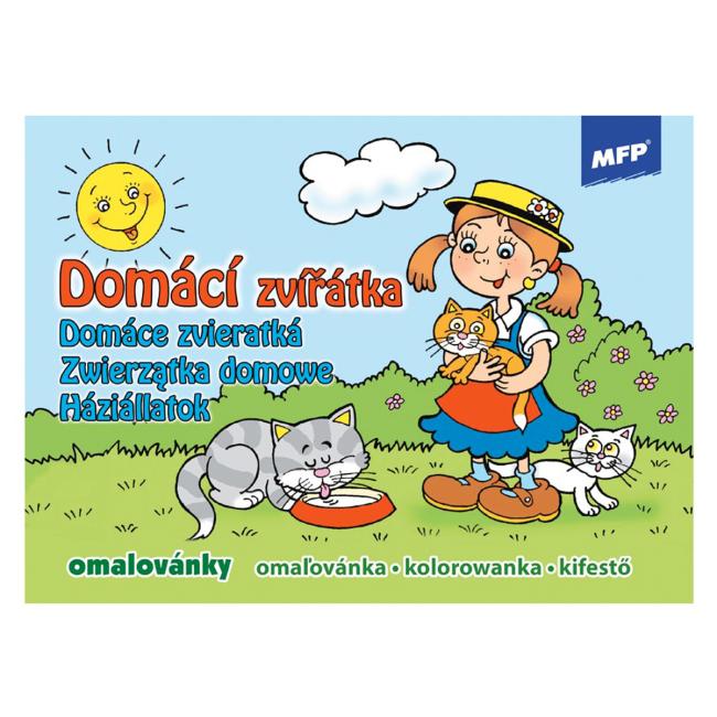 [EC256324] Maľovanka A5 Domáce zvieratká