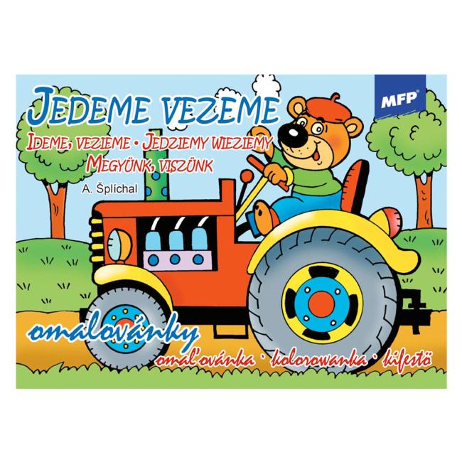 [EC256325] Maľovanka A5 Ideme, vezieme