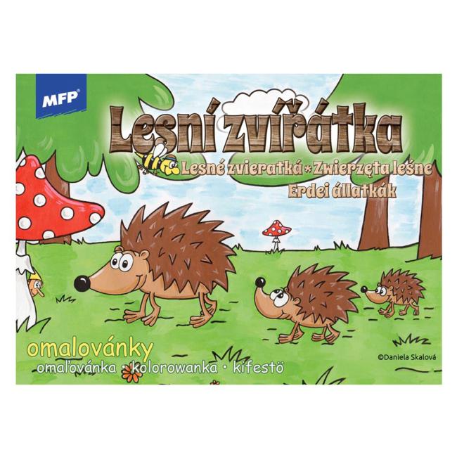 [EC256327] Maľovanka A5 Lesné zvieratká