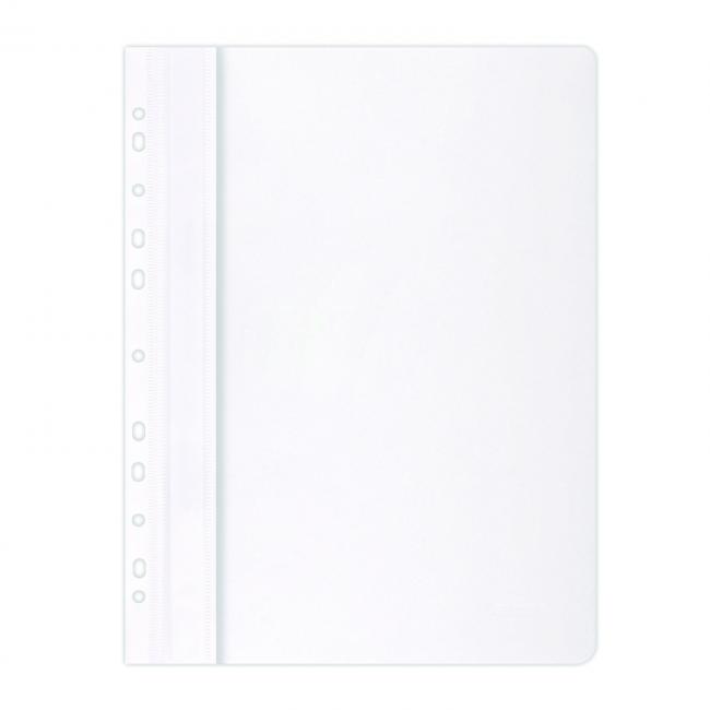 Rýchloviazač PP s eurodierovaním matný biely