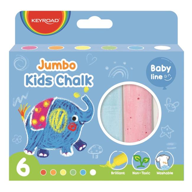 [EC972325] Krieda na chodník KEYROAD, 6 ks, mix farieb