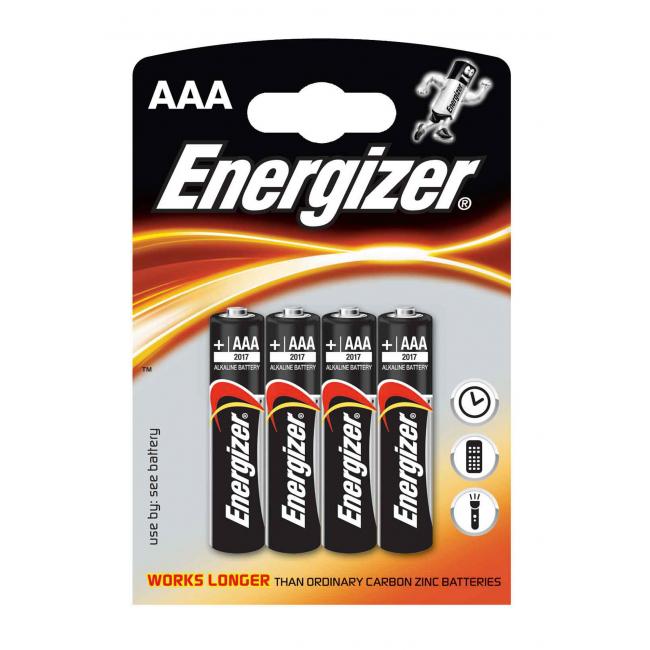 Batéria Energizer mikrotužková Alkaline Power AAA-LR03/4 ks