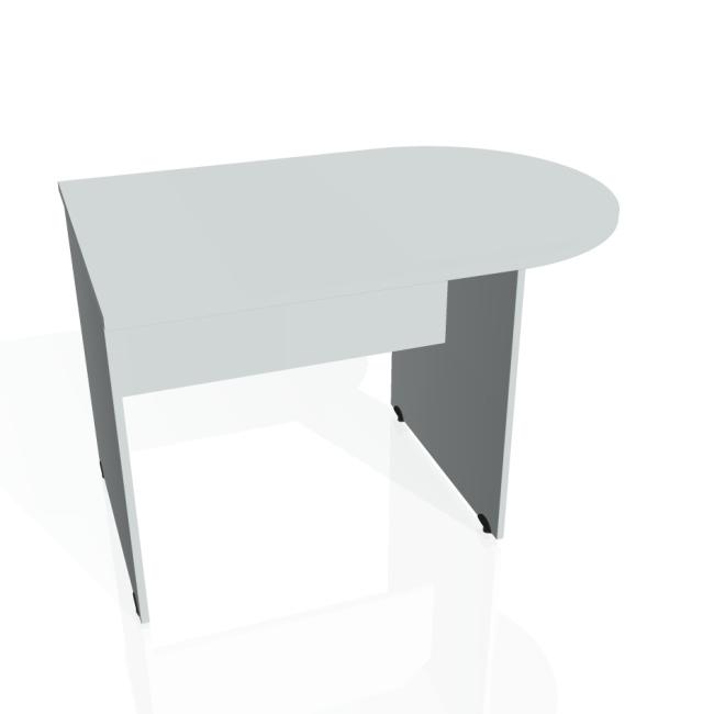 [ON120188] Doplnkový stôl Gate, 120x75,5x80 cm, sivá/sivá