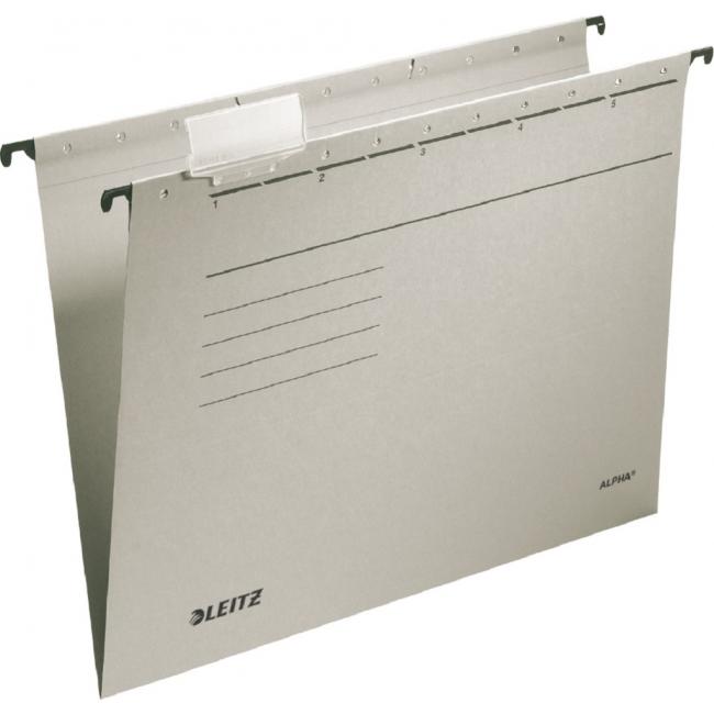 [ES198585] Závesný obal Leitz ALPHA sivý