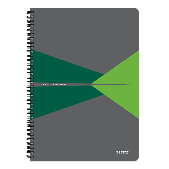 Blok Leitz Office Card A4 90 listov linajkový zelený