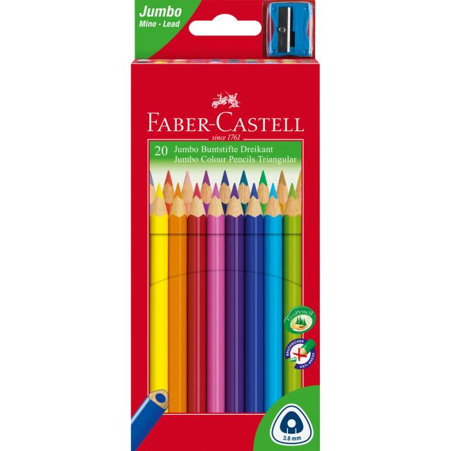 [FC116520] Farbičky Faber Castell Junior grip, 20 ks