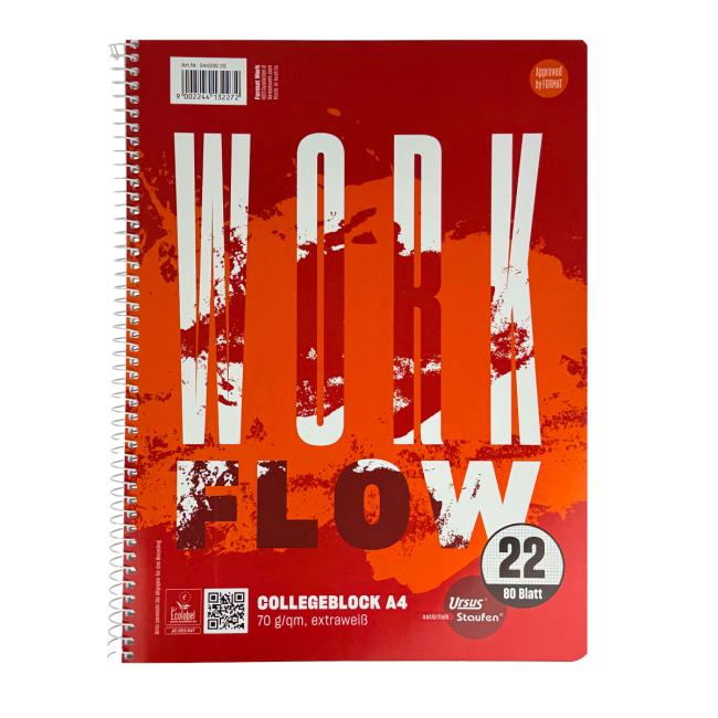 [FW433020] Blok College Format Werk Ursus Basic A4 80 listov štvorčekový 70g