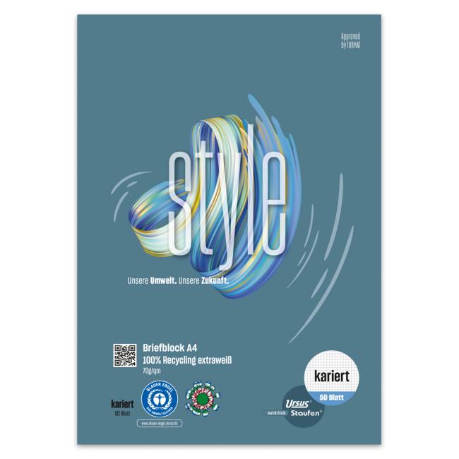 [FW585020] Blok poznámkový Format Werk Ursus Green A4 50 listov štvorčekový