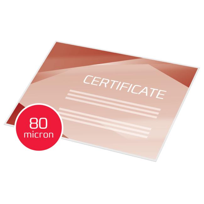 Laminovacie fólie GBC 216x303 pre rýchlu lamináciu, 80 mic (100)