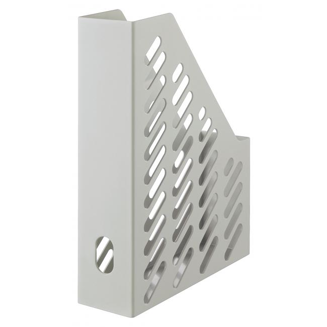 [HA601818] Stojan na časopisy KARMA eko-sivý