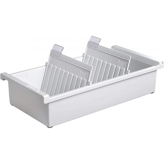 [HA956011] Stolová kartotéka A6 HAN otvorená 956/0 sivá