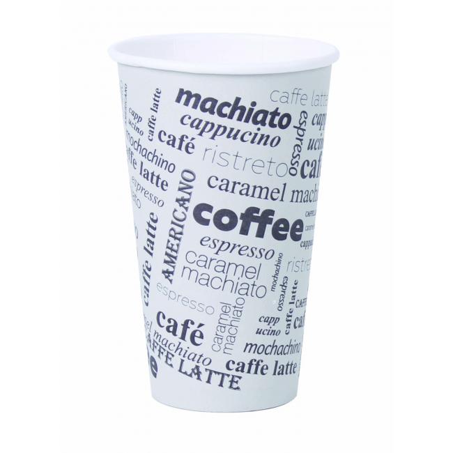 [HI092604] Papierový pohár 400ml Coffee to go s motívom 50ks