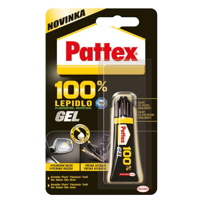 [HK809141] Lepidlo Pattex 100% gél 8g