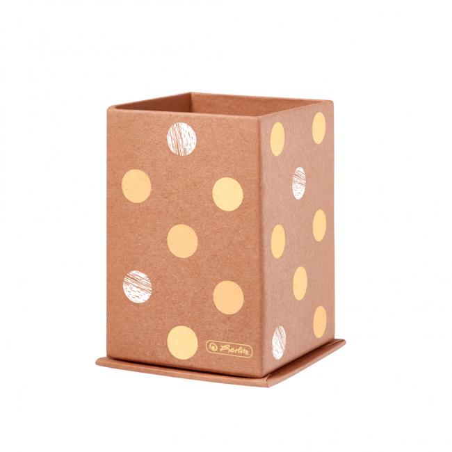 [HL021826] Stojan na perá Herlitz Pure Glam 6,5x6,5cm