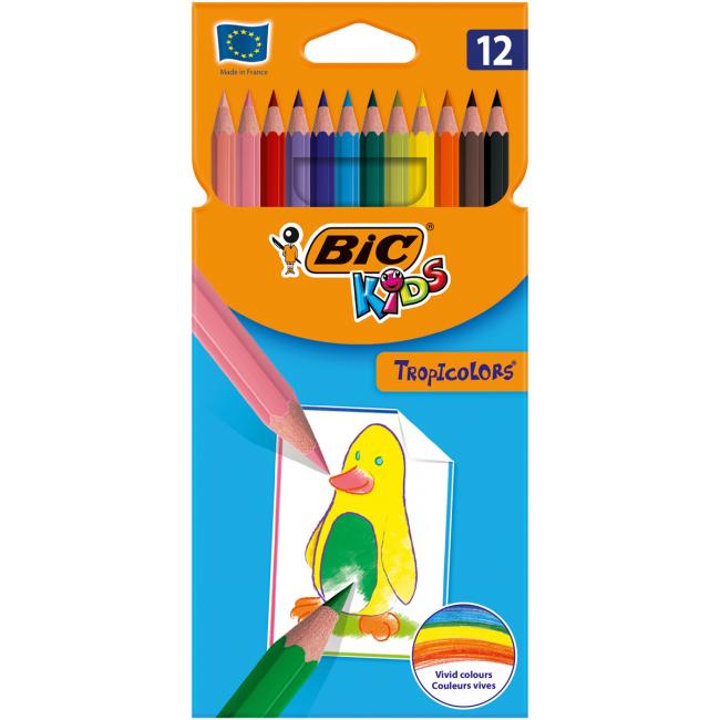 [BC832566] Farbičky BIC Tropicolors, 12 ks