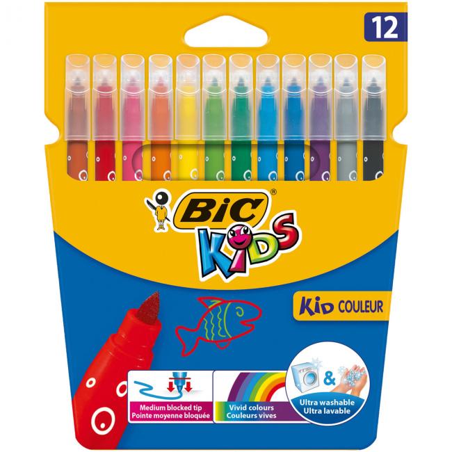 [BC920293] Detské popisovače BIC KIDS 12 ks