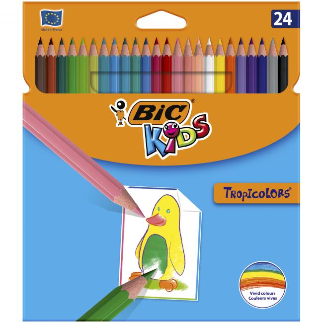 [BC937518] Farbičky BIC Tropicolors, 24 ks