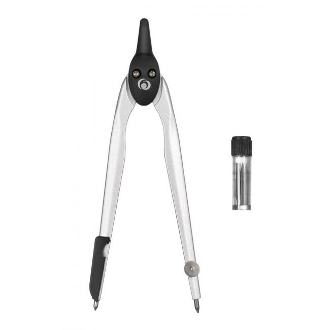 [HL710006] Kružidlo Herlitz + náhradné tuhy, čierne