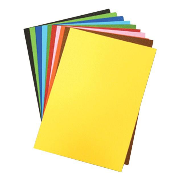 Kresliaci kartón, A4, 50 listov, 225 g, mix farieb
