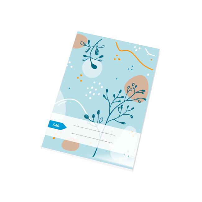 [BK054000] Zošit 540, A5, 40 listov, čistý