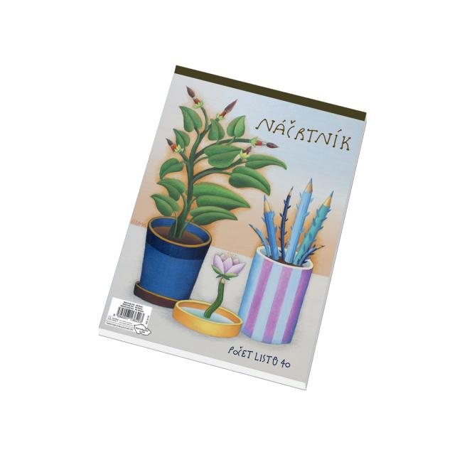 [XX541840] Náčrtník A4 40 listov